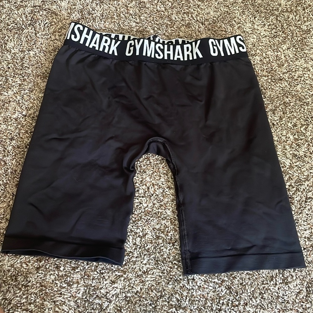 Gymshark black biker shorts